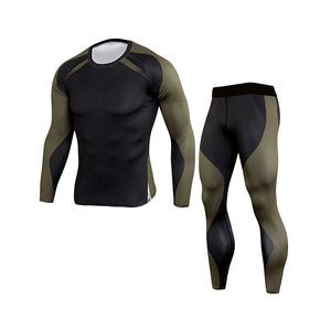 Rashguard de compression personnalisé de bonne qualité pour MMA, style tendance, impression personnalisée, ensemble de compression en promotion - Product Image 1