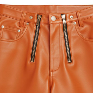 Shorts en cuir pour hommes, design personnalisé, dernière collection, vente en gros, vêtements décontractés, shorts légers en cuir pour hommes - Product Image 3