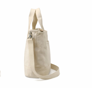 Bolsa de Tela Reciclada Promocional con Impresión de Serigrafía Personalizada, con Bolsillo, 100% Algodón, Resistente, con Refuerzo, para Compras - Product Image 2