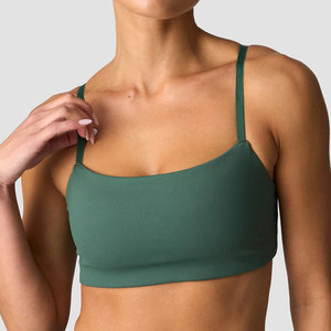 Sujetador Deportivo para Mujer con Tirantes Ajustables y Almohadillas Removibles, de Alta Elasticidad, Spandex y Nailon, para Entrenamiento, Yoga y Ejercicio, Absorbe el Sudor - Product Image 3