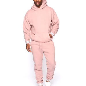 Conjunto de Chándal Oversize Unisex de Invierno Transpirable con Capucha, Pantalones Jogger y Sudadera de Ajuste Regular, Estilo Urbano, con Logotipo Personalizado - Product Image 2
