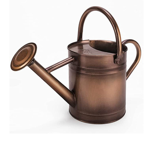 Metal Watering Can Custom Finish Water Can Easy Pour Watering <b>Cane</b> Perfect for Home & <b>Garden</b> - Product Image 2