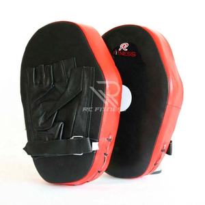 Guantes de Boxeo con Logotipo Personalizado, Almohadillas de Enfoque, Objetivo de Golpeo, Guantes Curvos de Cuero, Equipo de Entrenamiento de Calidad - Product Image 5