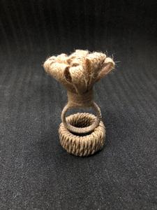 Anillo para Servilletas Hecho a Mano con Nudos de Cuerda de Algodón, Anillo Decorativo Tejido Estilo Boho para Servilletas, Hebilla para Servilletas, Decoración Rústica para Mesa de Comedor, para Bodas y Fiestas - Product Image 5