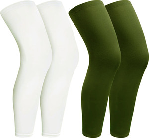 Support pour les coureuses, équipement de fitness respirant pour femmes, tissu anti-humidité, chauffe-jambes pour athlètes, entraînement en salle de sport - Product Image 4