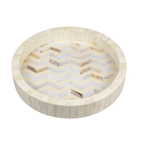 Bandeja de nácar creativa rectangular, bandeja decorativa de nácar para servir a un precio asequible - Product Image 1