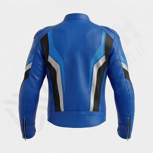 Chaqueta de Motociclista de Cuero Genuino para Hombre de la Mejor Calidad, Nueva Colección de Invierno, Chaquetas de Motocicleta con Protecciones Desmontables Personalizadas - Product Image 2