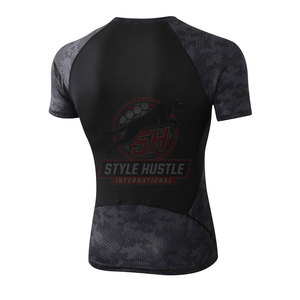 Camisetas MMA para hombre con impresión de logotipo personalizado, ropa de entrenamiento y para correr, camisetas MMA para hombre a precio razonable - Product Image 2