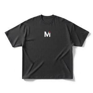 เสื้อยืดโอเวอร์ไซส์ผ้าคอตตอน 100% พิมพ์โลโก้ตามสั่ง ทรงหลวม ไหล่ตก คุณภาพสูง แบบเรียบ วินเทจ ทรงบ็อกซี่ สำหรับผู้ชาย - Product Image 1