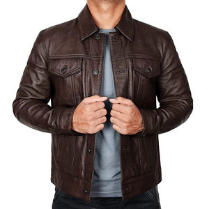 Nouvelle Arrivée 2026 – Blouson en Cuir Personnalisé pour Homme – Blouson Bomber en Cuir pour Homme – Veste en Cuir pour Homme – Service OEM - Product Image 5