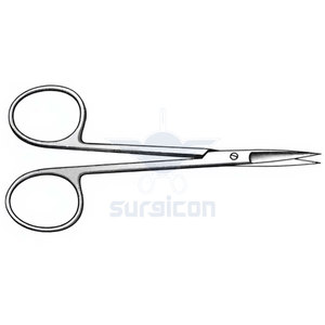 Tijeras Quirúrgicas Iris Fine de 10.5 cm (4-1/4 Pulgadas), Afiladas, Curvas y Planas, para Corte de Precisión - Product Image 5