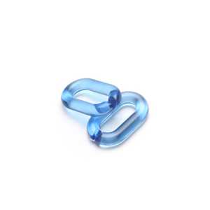 Chaîne murale décorative en résine, maillons larges, style moderne, mélange de couleurs, faite à la main, punk, creuse, grosse et longue, pour la décoration intérieure - Product Image 2