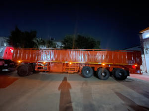 Remorque en acier ondulé à haute capacité de charge Autocraft, paroi latérale durable, remorque de camion commerciale par un fabricant indien, fret et utilitaire - Product Image 2