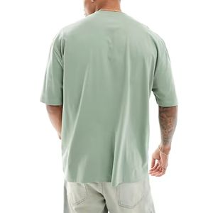 Camiseta Personalizada con Lavado Ácido, Marca Privada, Estilo Urbano, Oversize, de Algodón, Vintage, para Hombre y Mujer - Product Image 3