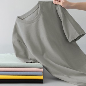 ราคาโรงงาน รับผลิตตามสั่ง พิมพ์ลายดิจิตอล โลโก้ตามต้องการ เสื้อยืดผู้ชายทรงปกติ ไซส์ใหญ่ สวมใส่สบาย ผ้าฝ้าย 100% น้ำหนัก 220 กรัม ลายตัวอักษร - Product Image 5