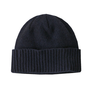 Bonnets en laine décontractés, style simple, couleur noire, taille personnalisée, pour la plage, mode sportive - Product Image 1