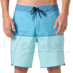 Men's Knee Length Solid Mid-Rise Casual Quick-drying Breathable Surf <b>Swim</b> <b>Board</b> Shorts with Drawstring Closure - Product Image 3