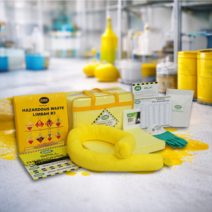 Sistema Móvil de Contención de Derrames Químicos de 15L con Bolsa Rígida Transparente para Ácidos, Bases y Productos Químicos Peligrosos Desconocidos - Product Image 3