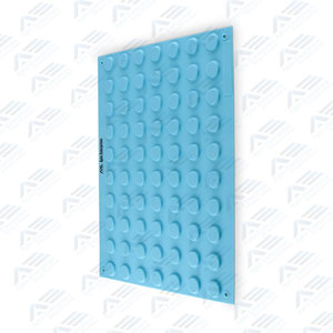 Avoid Silicone <b>Rubber</b> Perforations Cutting <b>Edge</b> Medic Instruments Stainless Steel Raised Magnetic Mat Firmly Round Magnets - Product Image 6