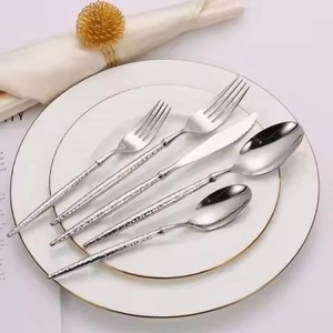 Elegant Metal Cutlery Set Complete Spoon Fork Knife Collection for Hospitality Dining and Home Entertaining - Product Image 4