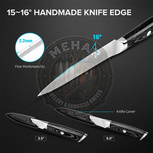 มีดสแตนเลสคุณภาพสูงรุ่นใหม่ล่าสุด ดีไซน์ทันสมัย ด้ามจับกันลื่น - Product Image 5