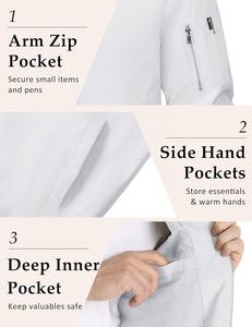 Vestes de randonnée coupe-vent thermiques, vêtements de chasse, polaire, coupe-vent, veste softshell d'hiver, combinaison tactique pour homme, sublimation 2026 - Product Image 5