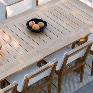 Juego de Comedor Moderno para Exteriores Huu Huyen de Vietnam, 6 Plazas, Madera Maciza, Resistente al Agua y a los Rayos UV, Mesa y Sillas para Jardín o Patio - Product Image 6