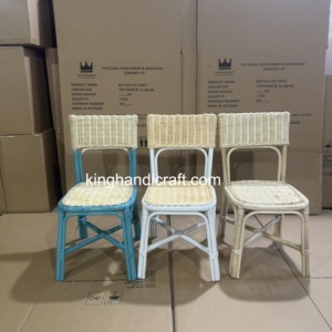 Chaise Enfant en Rotin Tressé Style Bohème pour Location Événementielle, Mariage, Anniversaire, Décoration, Accessoire Photo - Fournisseur - Product Image 2