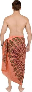 Pareo de Playa con Estampado Tribal para Hombre, Traje de Baño - Product Image 2