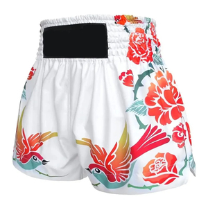 Custom Digital Print BJJ Jiu Jitsu <b>Grappling</b> UFC Unisex Adult MMA <b>Shorts</b> Breathable Spandex/Nylon 100% Preshrunk Fabric 240g OEM - Product Image 4