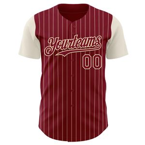 Uniforme de Béisbol Personalizado al por Mayor con Logotipo Frontal, 100% Poliéster Transpirable, Unisex, para Todas las Temporadas, Camisetas Estampadas de Manga Corta - Product Image 2