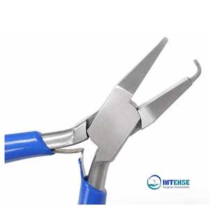 INSTRUMENTS CHIRURGICAUX INTENSES Pinces à dents ouvertes en acier au carbone pour la réparation de bijoux et le sertissage de pierres précieuses - Product Image 1