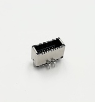 Conector USB 3.1 Tipo E KEY F Hembra de 20 Pines, PCB GMT, Carcasa LCP Rectangular, Compatible con RoHS, Conexión por Soldadura/Prensado, Marca LITE