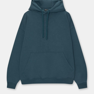 Best Quality Men's Oversized <b>Thermal</b> <b>Fleece</b> Hoodies Customizable Quick Dry Breathable Casual Wear High Visibility Design - Product Image 4