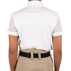 Chemise de compétition équestre de haute qualité, extensible dans 4 directions, en tissu technique doux au toucher, idéale pour la compétition et les spectacles. - Product Image 5
