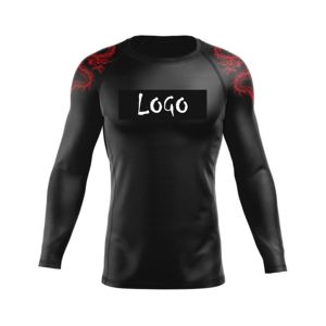 Rashguard de MMA Personalizado, Ropa de Compresión Premium para Lucha, Fabricante OEM, Rashguard de MMA de Élite - Product Image 1
