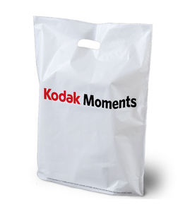 Bolsas de plástico reciclables con asa troquelada y fuelle inferior al por mayor con impresión en huecograbado para uso en supermercados - Product Image 4