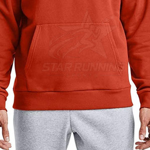 Nouveauté en promotion : Sweat à capuche d'hiver pour homme 100 % coton molletonné, respirant, léger, uni, style décontracté unique - Product Image 5