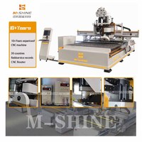 Nouvelle conception de machine de fraisage CNC à 5 axes 2137 pour le bois, multifonctionnelle, pour la sculpture de pieds de meubles, de portes, Jinan M-shine