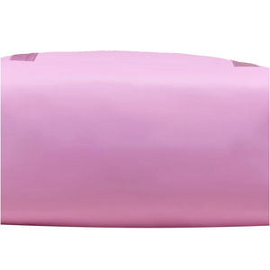 Pink Polyester Duffel Bag With Zipper Closure <b>Large</b> Capacity Sport Fitness Gym Bag - Product Image 2
