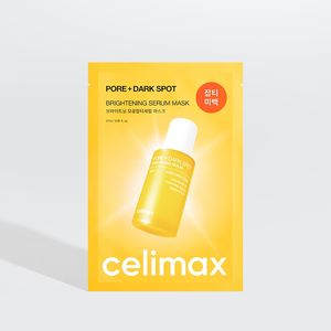 Celimax Brightening Pore Spot Serum Mask 1PC para el cuidado efectivo de la piel facial - Product Image 1