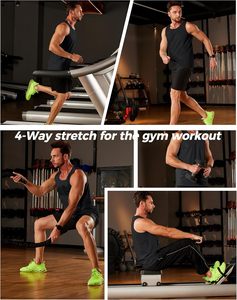 เสื้อกล้ามผู้ชายแบบไดนามิก คอกลม ผ้าสแปนเด็กซ์/โพลีเอสเตอร์เนื้อนุ่ม ระบายอากาศได้ดี แห้งเร็ว เป็นมิตรกับสิ่งแวดล้อม ให้ความเย็นสบาย ระบายอากาศได้ดี - Product Image 4