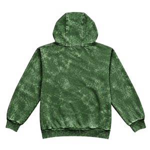 Sweat à capuche vintage pour homme en coton 100% lavé, avec cordon de serrage, poche kangourou, poignets côtelés, style streetwear décontracté - Product Image 2