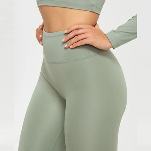Leggings de sport taille haute pour femme, effet froncé aux fesses, écologiques, séchage rapide, respirants, pour gym, fitness, entraînement et yoga - Product Image 4