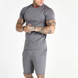 Conjunto Deportivo de 2 Piezas para Hombre, Estilo Casual de Verano, Tejido Transpirable de Algodón, Pantalones Cortos para Correr, Venta al Por Mayor, Nueva Llegada 2026 - Product Image 1
