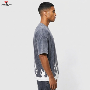 Custom Made High Quality Casual Wear Modern Designs Solid Pattern Knitted 100% Cotton T-<b>shirt</b> for men - Product Image 3