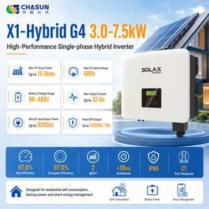 Inverter Solare Ibrido Monofase SolaX X1-Hybrid G4 3-7.5kW <span class=keywords><strong>2</strong></span> MPPT 16A 97% Efficienza 200% Sovraccarico 150% EPS IP65 per Casa - Product Image 3