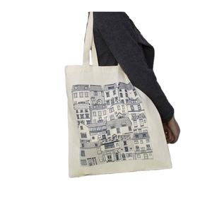 Bolsas de Tela de Algodón Ecológicas con Logotipo Personalizado al por Mayor, con Diseño de Letras Personalizadas para Uso Promocional y de Compras - Product Image 1