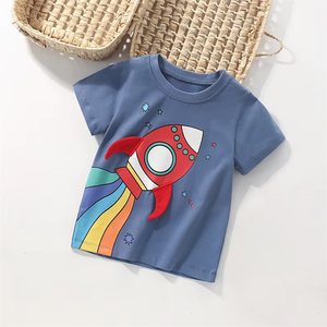 Camiseta para Bebé Niño 2026, 100% Algodón, Tela Suave, Logotipo Personalizado, Fabricante Mayorista OEM ODM - Product Image 3