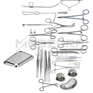 Stainless Steel Manual Surgical Tracheostomy <b>Instruments</b> Set - Product Image 2
